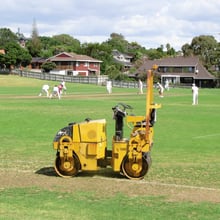 Cricket on the Bruce Freeman Oval